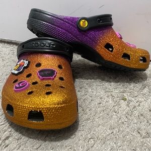 Crocs. Hocus Pocus. Women’s size 9, men’s size 7.